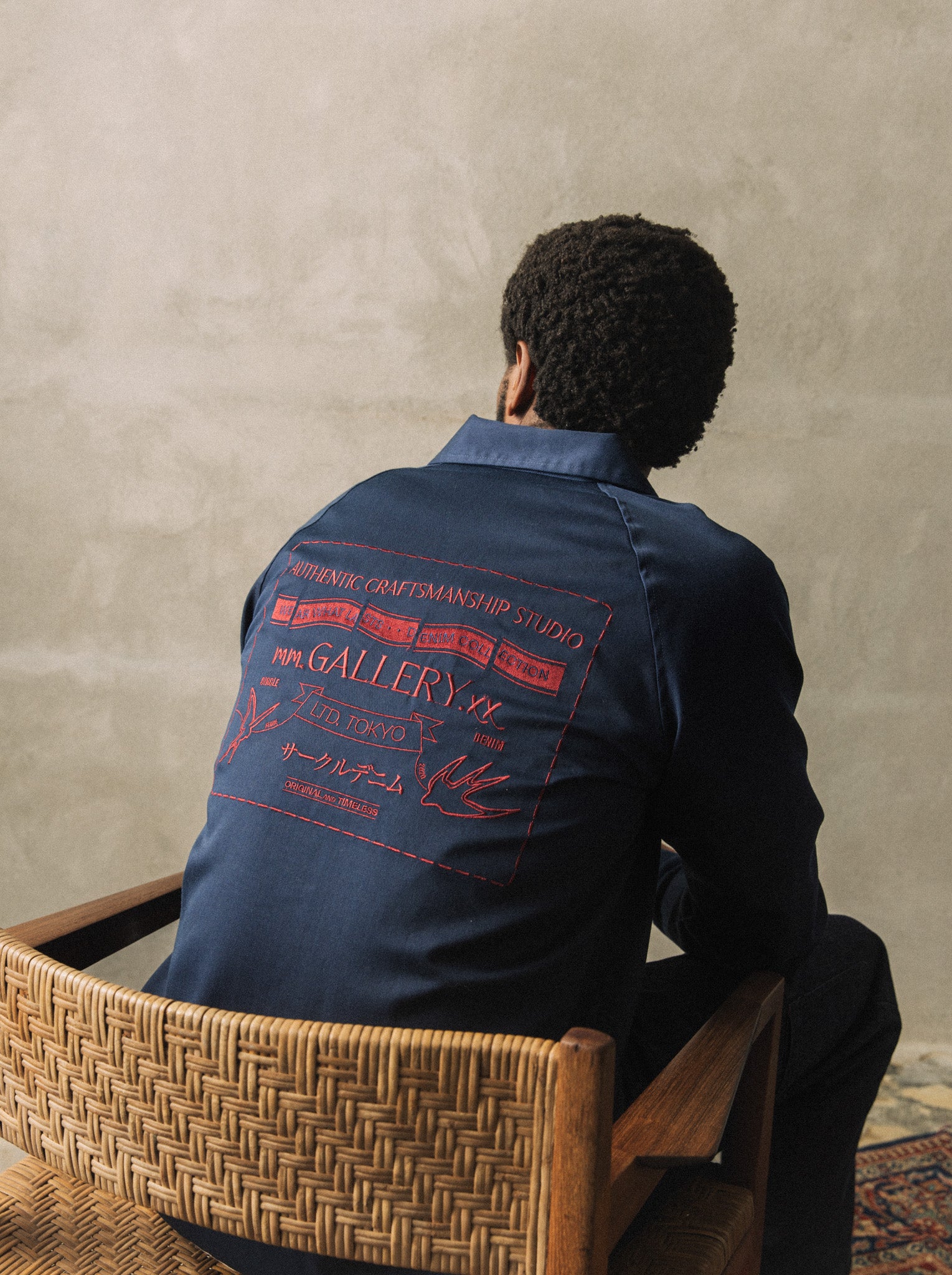 Modelshot / Indigo Blue / Detail